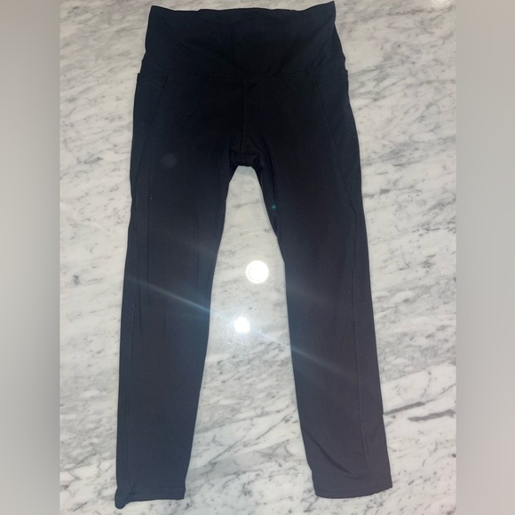 Danskin High Rise 7/8 leggings w/ bonded deep side pockets - Picture 13 of 15